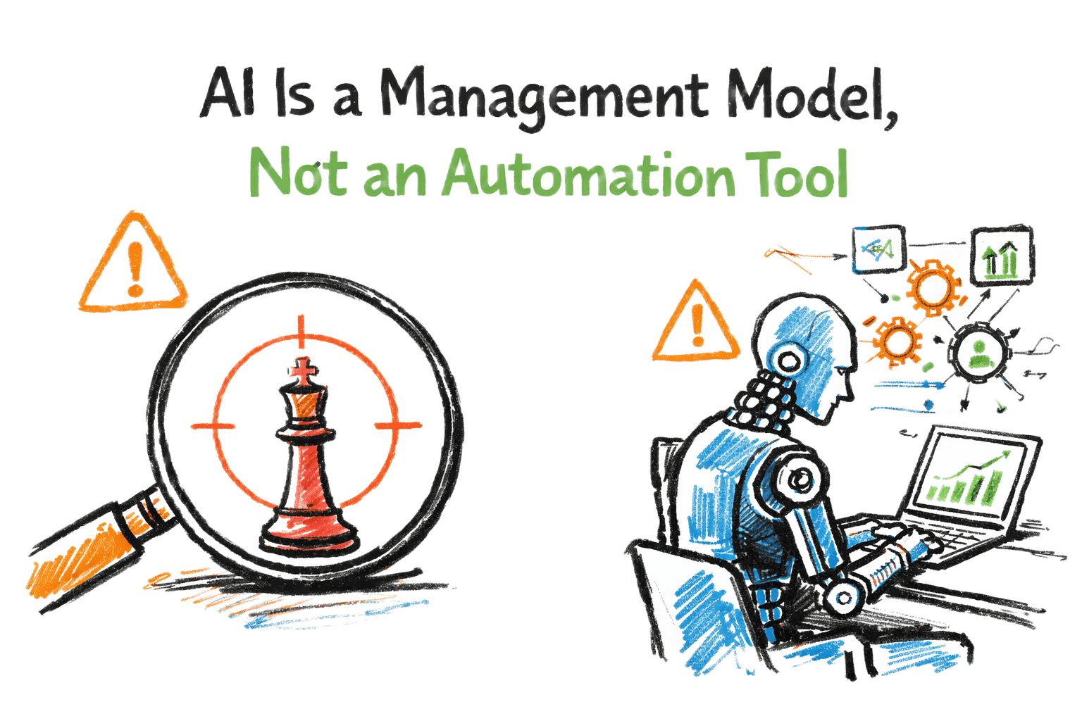 ИИ - способ управления, а не инструмент автоматизации