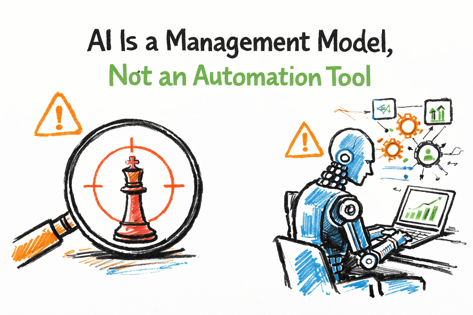 ИИ - способ управления, а не инструмент автоматизации
